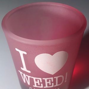 I love “WEED” Shot Glass